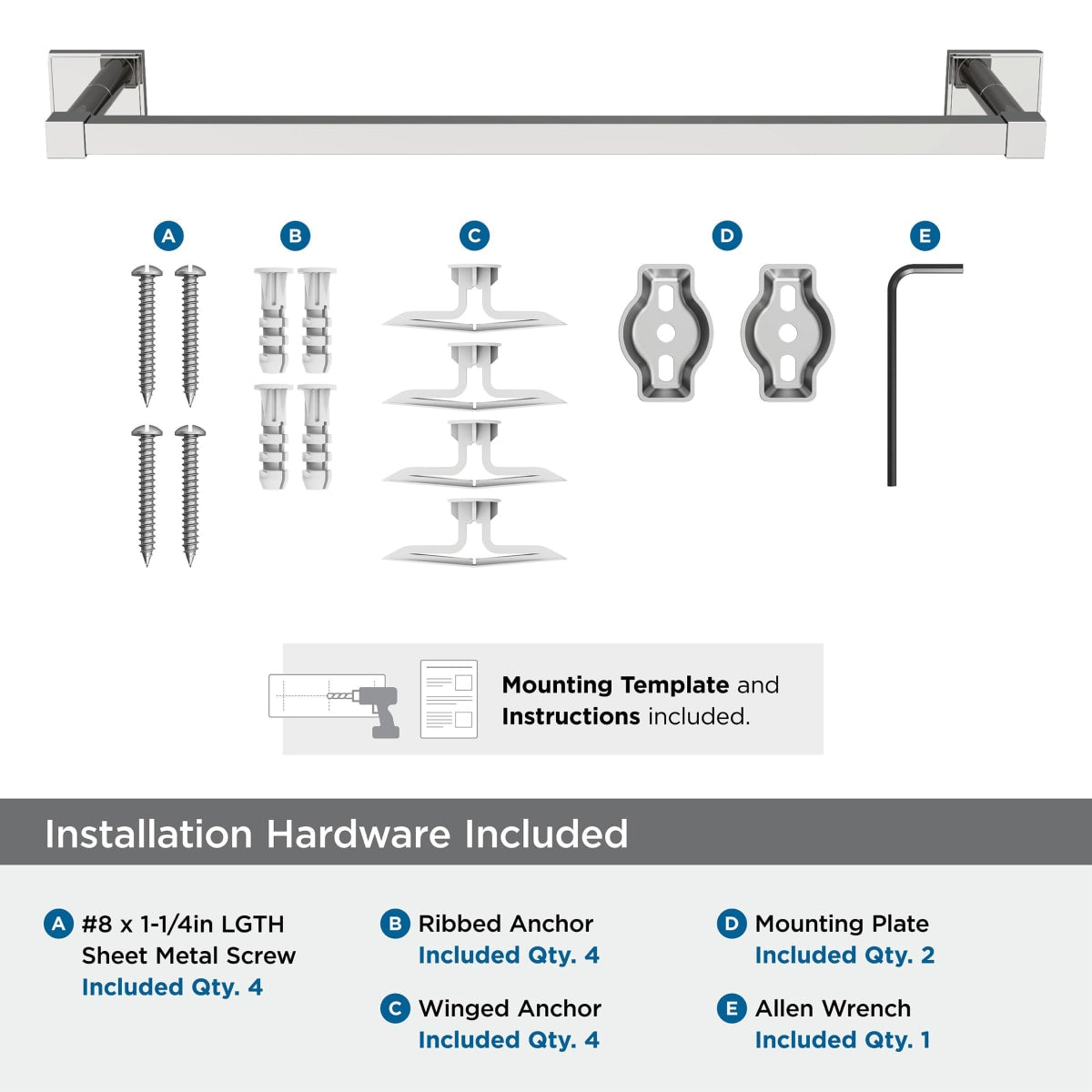 Amerock Appoint Towel Bar