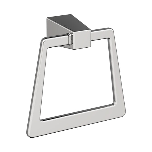 Amerock Blackrock Towel Ring - 6-13/16 inch (173mm) Width - Chrome