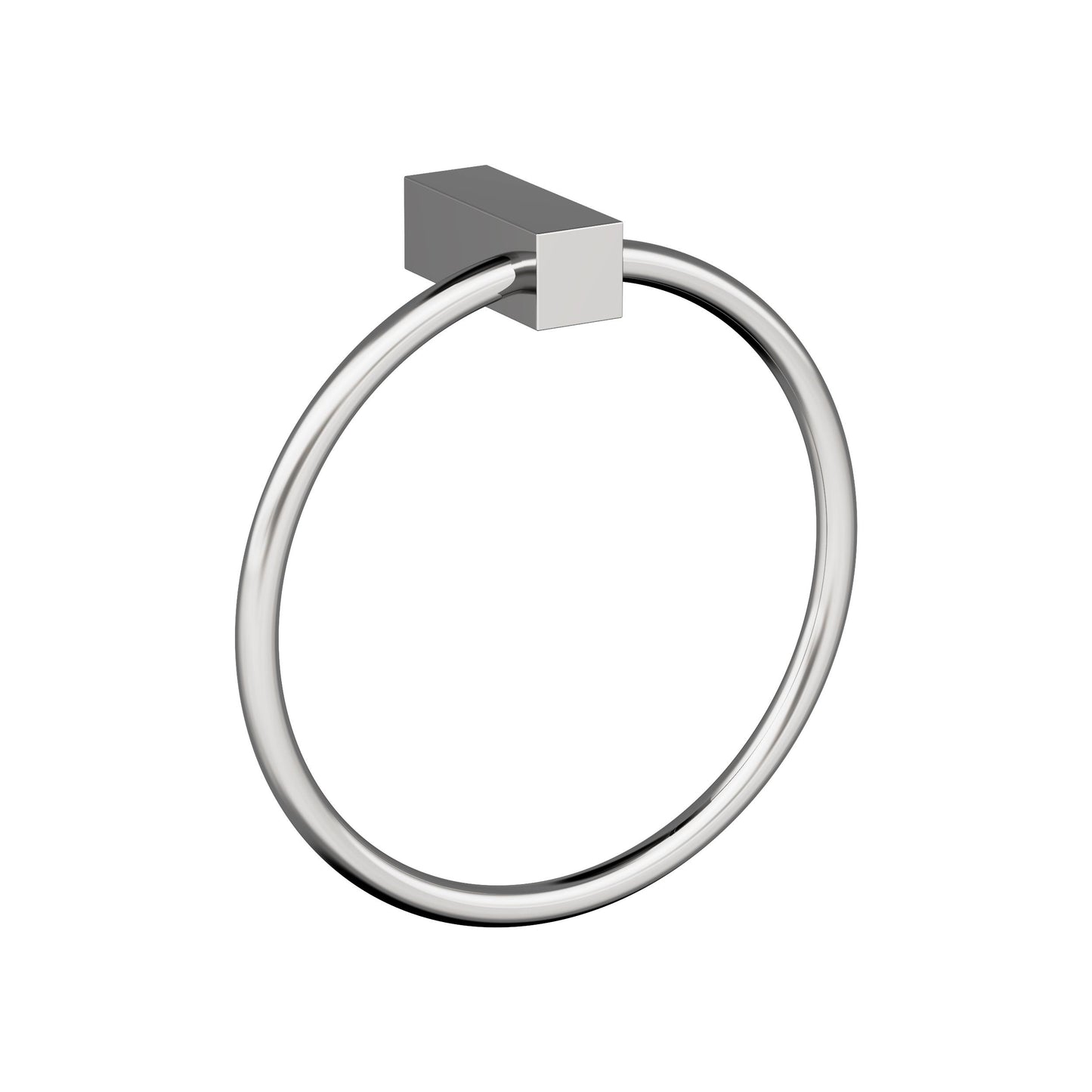 Amerock Monument Towel Ring - 6-1/2 inch (165mm) Width - Chrome