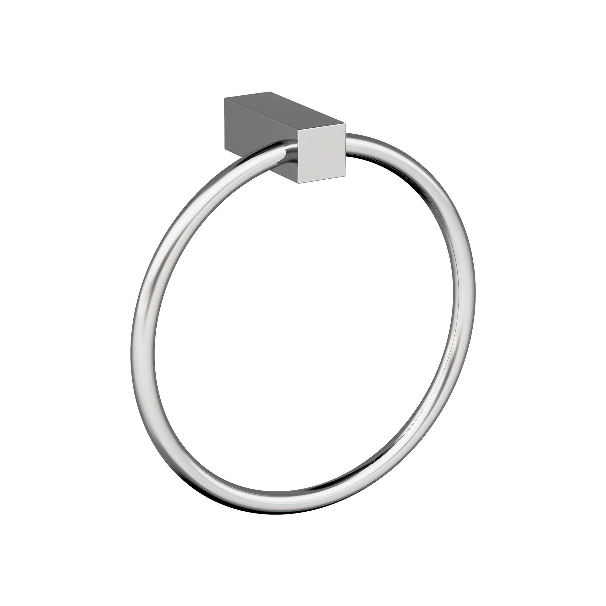 Amerock Monument Towel Ring - 6-1/2 inch (165mm) Width - Chrome