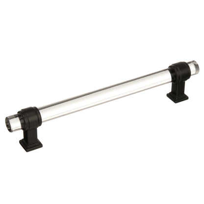 Amerock Glacio Cabinet Pull - Clear/Black Bronze