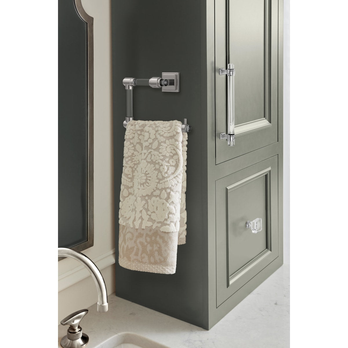 Amerock Glacio Towel Ring