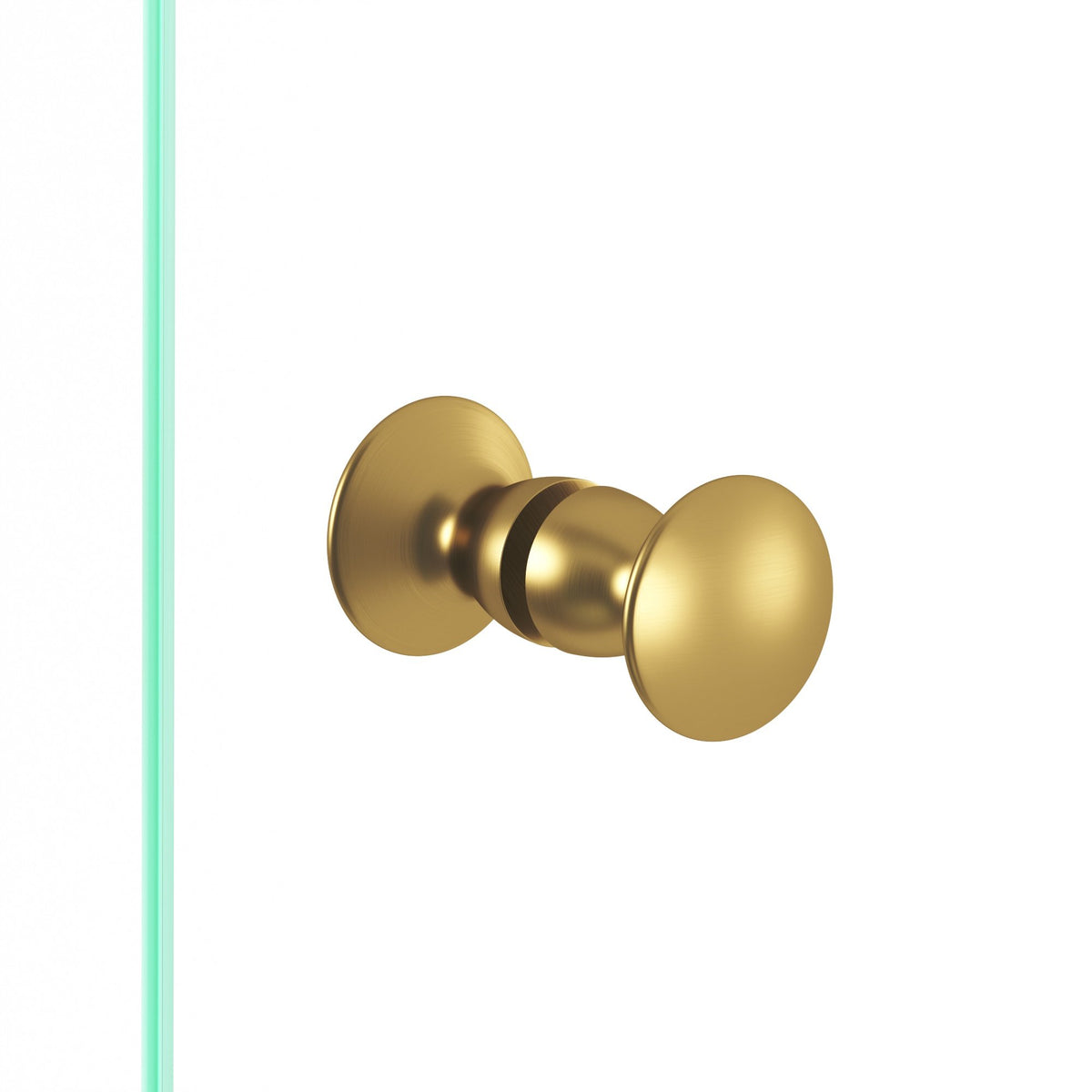 Colonial Bronze 118BB Round Back-to-Back Shower Door Knob Kit, 1-1/4 in Diameter