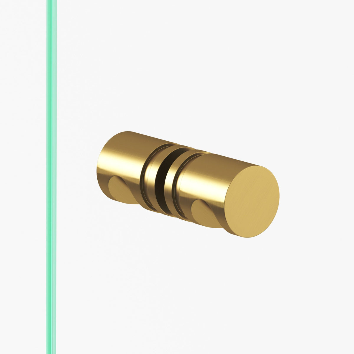 Colonial Bronze 143BB Grooved Cylinder Back-to-Back Shower Door Knob Kit, 1 in Diameter