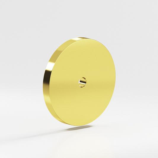 Colonial Bronze 9161 Round Backplate, 1 in Diameter, for 1/4-20 Screw