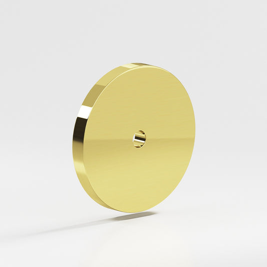 Colonial Bronze 9169 Round Backplate, 1/2 in Diameter, for 8-32 Screw