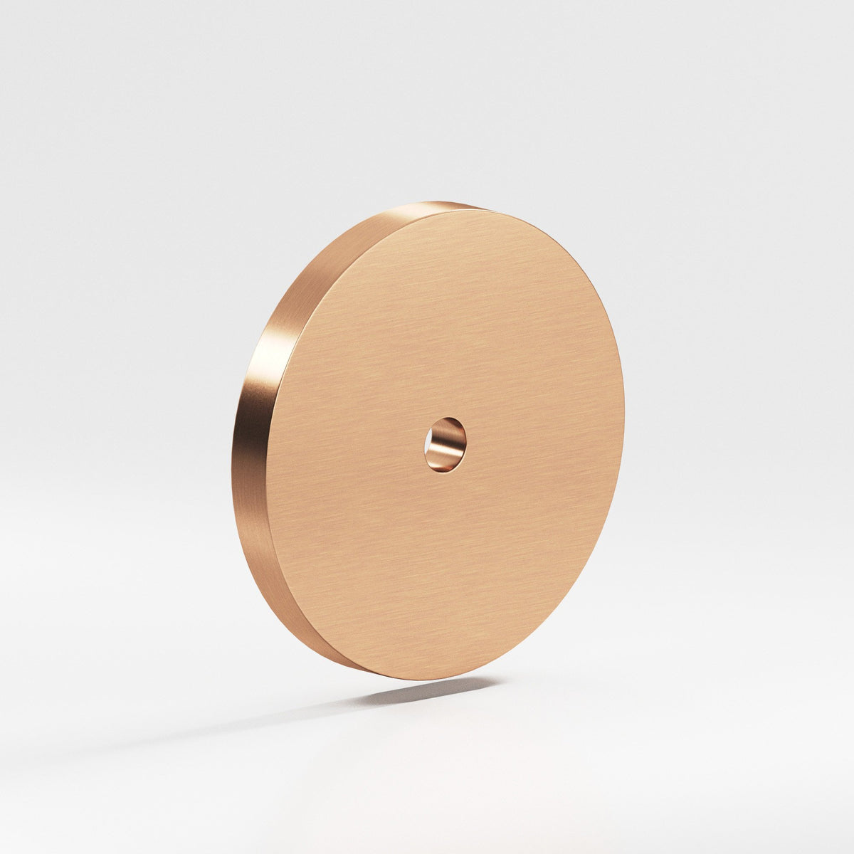 Colonial Bronze 162 Round Backplate, 2-1/2 in Diameter, for 8-32 Screw - Satin Bronze