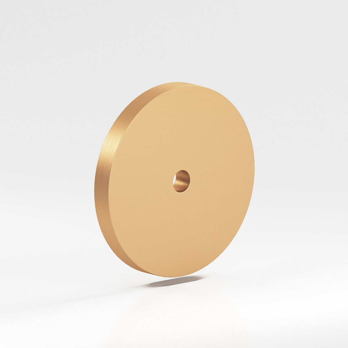 Colonial Bronze 161 Round Backplate, 2-1/8 in Diameter, for 8-32 Screw - Matte Satin Bronze