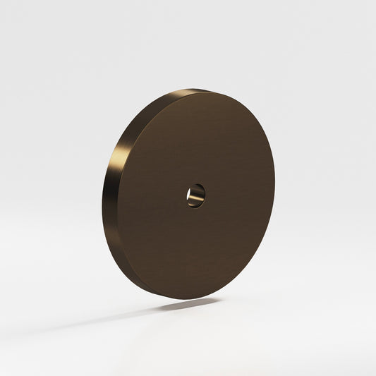 Colonial Bronze 9167 Round Backplate, 1 in Diameter, for 8-32 Screw