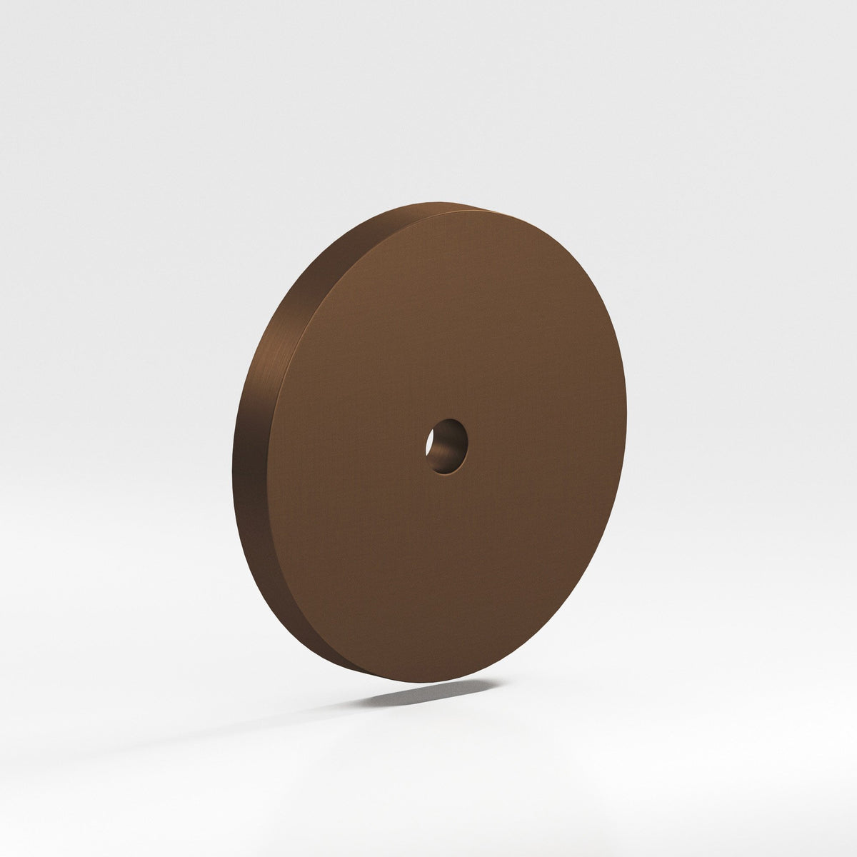 Colonial Bronze 220 Round Backplate, 1-1/2 in Diameter, for 1/4-20 Screw - Matte Oil Rubbed Bronze