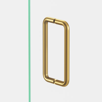 Colonial Bronze 206 Wire Pull, 1-3/4 in Projection - Back-to-Back Shower Door Pull Kit