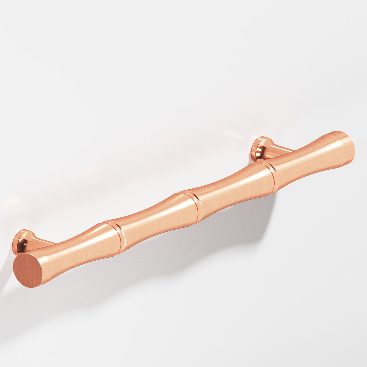 Colonial Bronze 282 Bamboo Appliance & Shower Pull with Flared Posts - Satin Copper