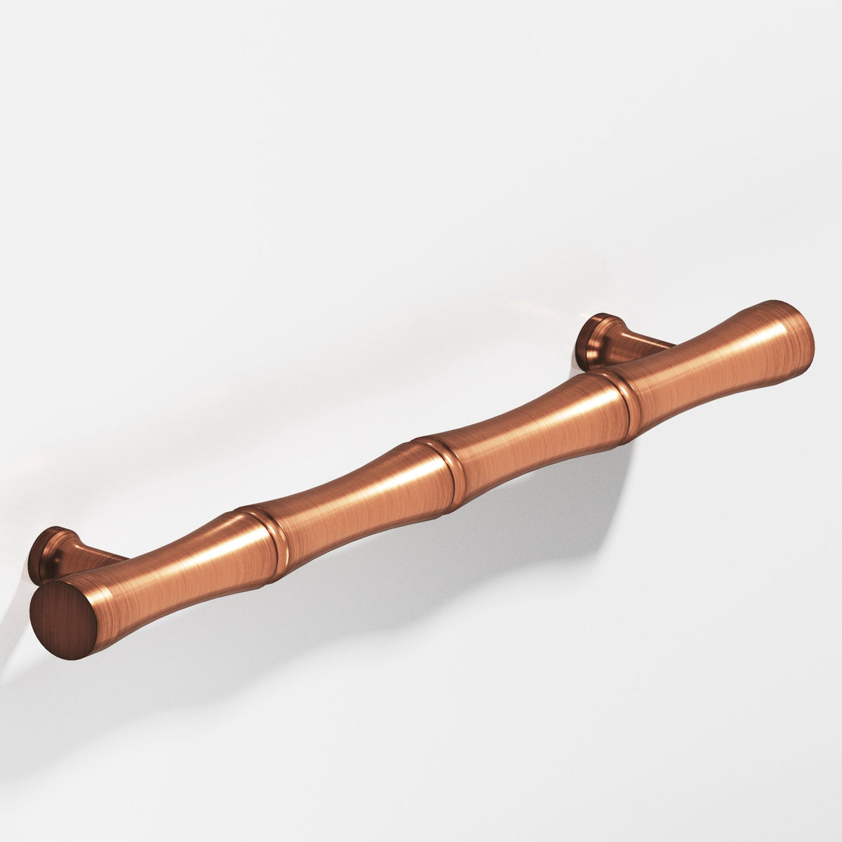 Colonial Bronze 280 Bamboo Cabinet Pull with Flared Posts - Antique Copper