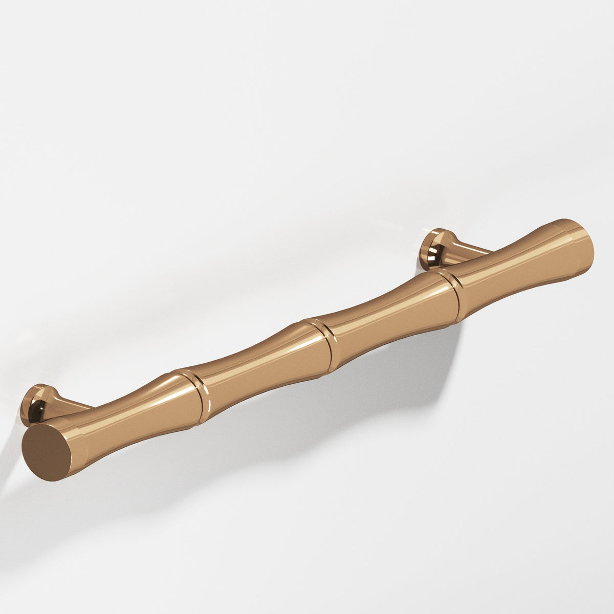 Colonial Bronze 282 Bamboo Appliance & Shower Pull with Flared Posts - Polished Bronze