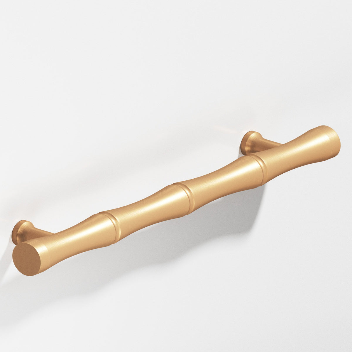 Colonial Bronze 282 Bamboo Appliance & Shower Pull with Flared Posts - Matte Satin Bronze