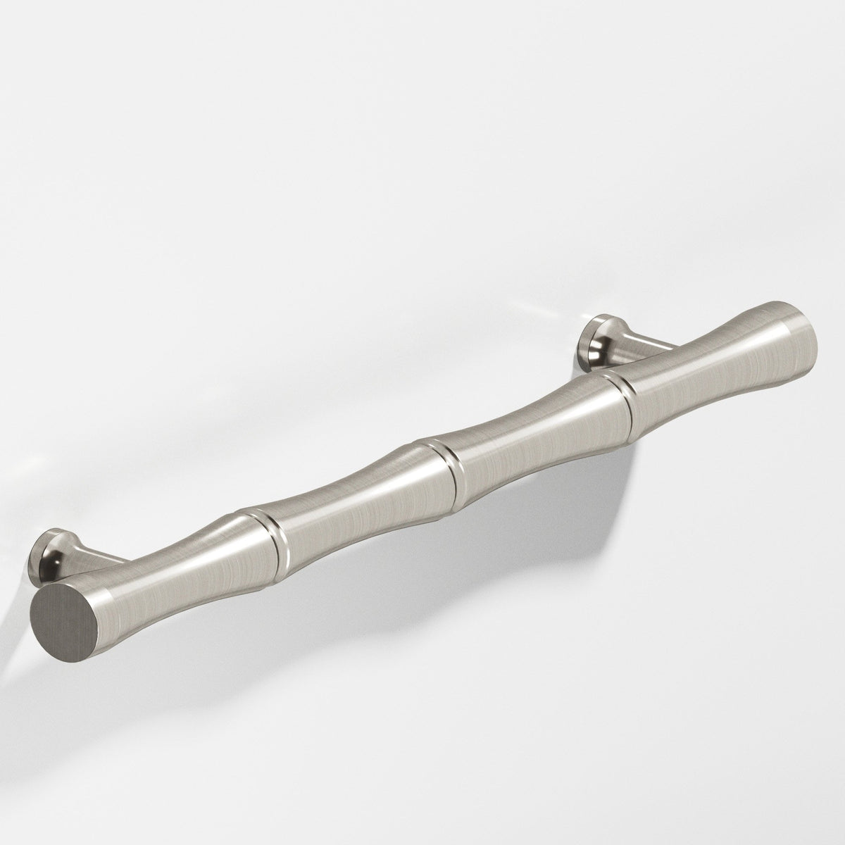 Colonial Bronze 280 Bamboo Cabinet Pull with Flared Posts - Satin Nickel