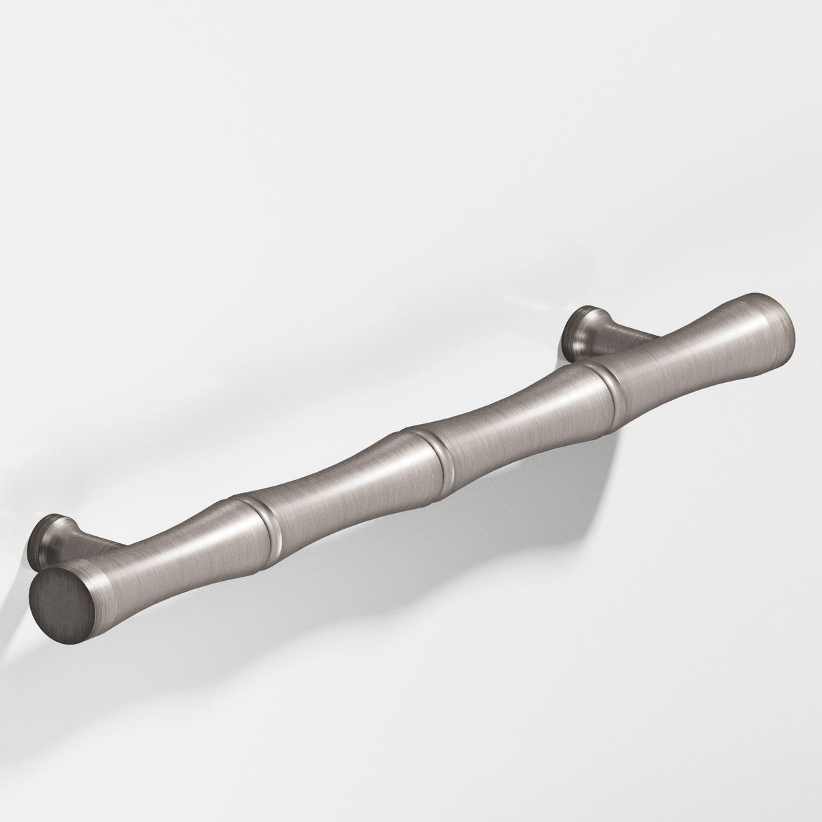 Colonial Bronze 282 Bamboo Appliance & Shower Pull with Flared Posts - Pewter