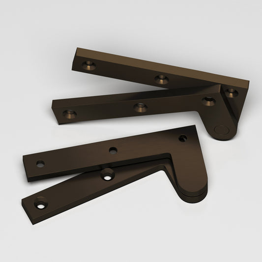 Colonial Bronze 3-1/2 Fixed Pin Pivot Hinge, 3-7/8 in (Pair)