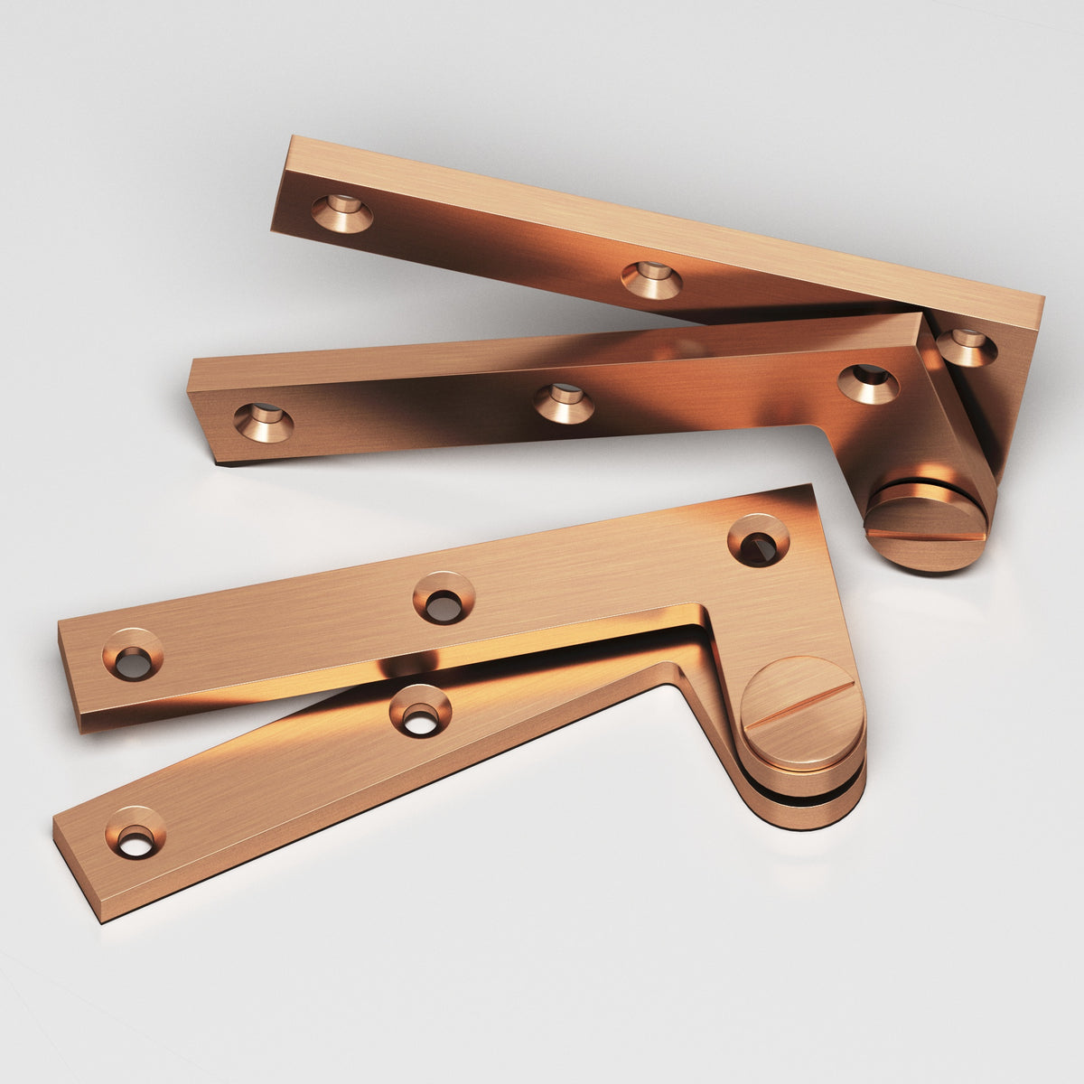 Colonial Bronze 5 Removable Screw Pivot Hinge, 4-3/8 in (Pair) - Satin Bronze
