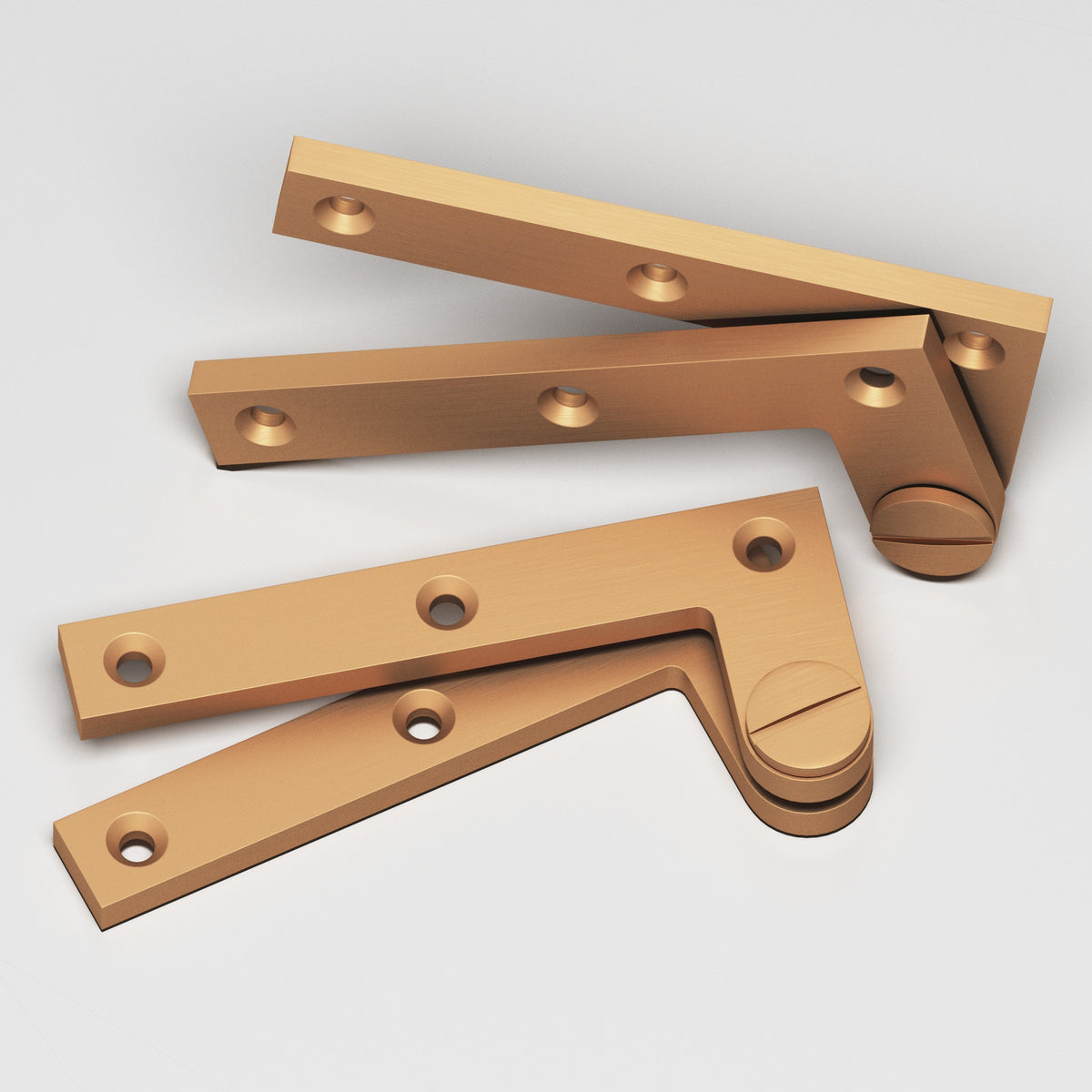 Colonial Bronze 5 Removable Screw Pivot Hinge, 4-3/8 in (Pair) - Matte Satin Bronze