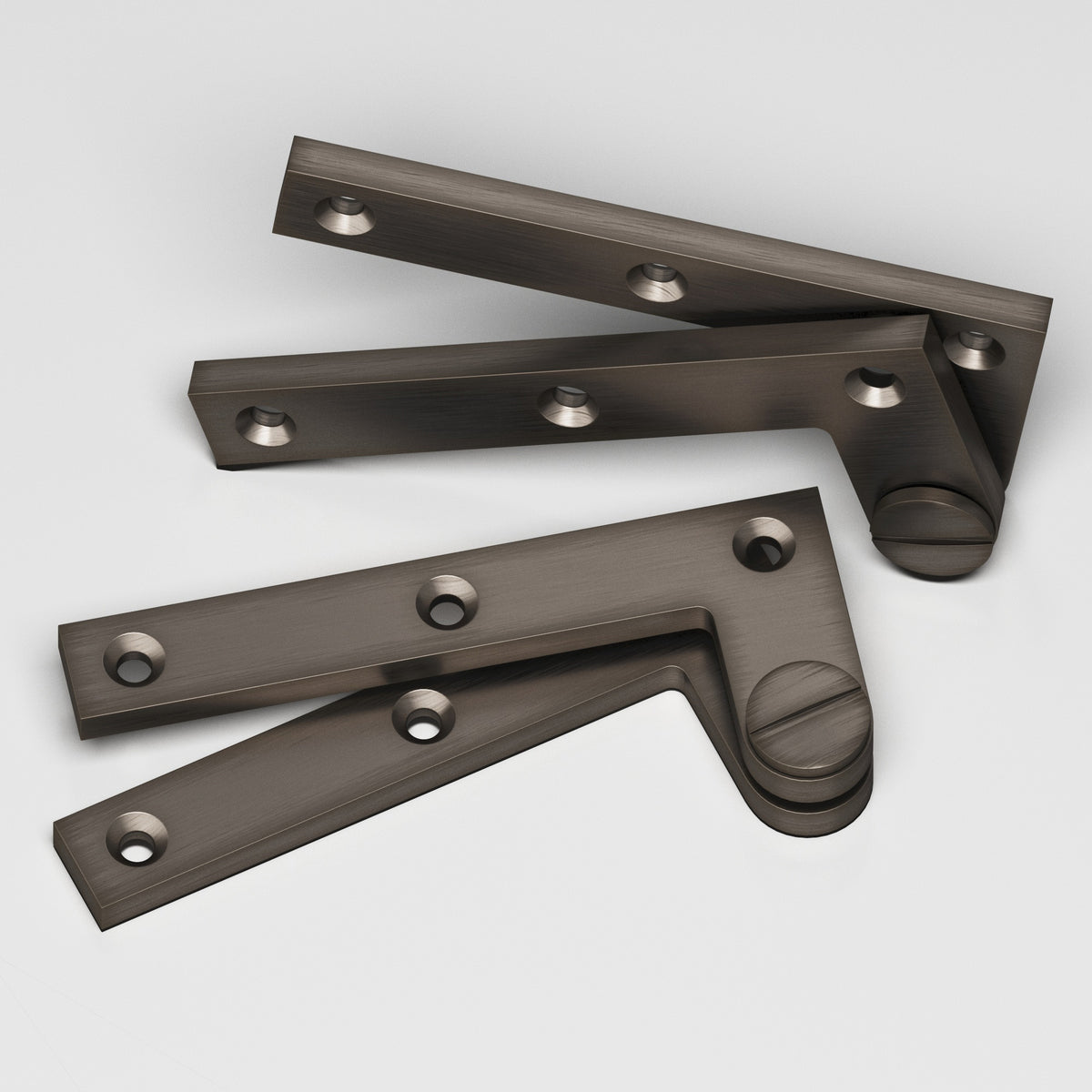 Colonial Bronze 5 Removable Screw Pivot Hinge, 4-3/8 in (Pair) - Pewter