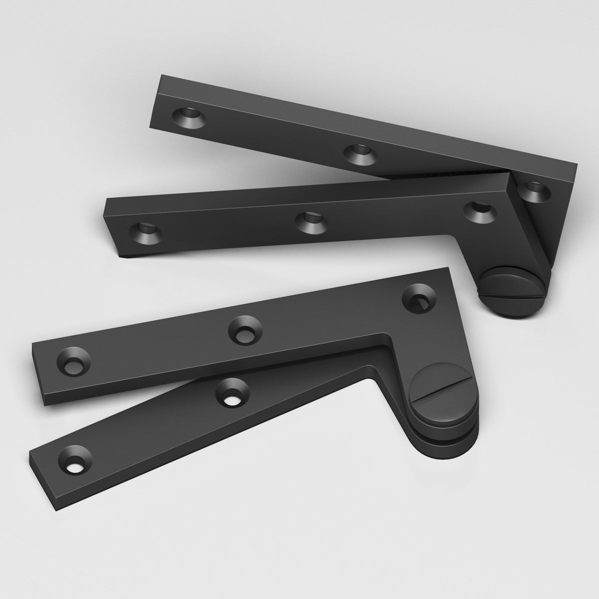 Colonial Bronze 5 Removable Screw Pivot Hinge, 4-3/8 in (Pair) - Matte Graphite