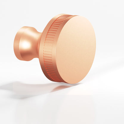 Colonial Bronze 584BB Coined Sandwich Back-to-Back Shower Door Knob Kit, 1-1/4 in Diameter - Matte Satin Copper