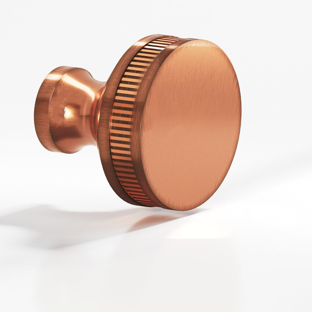 Colonial Bronze 585BB Coined Sandwich Back-to-Back Shower Door Knob Kit, 1-1/2 in Diameter - Antique Copper