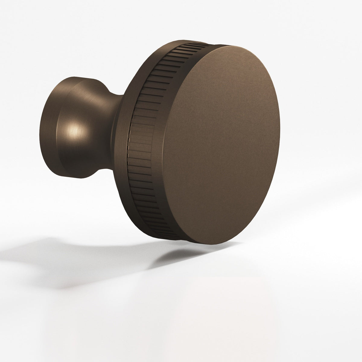 Colonial Bronze 583 Coined Sandwich Knob, 1 in Diameter - Heritage Bronze