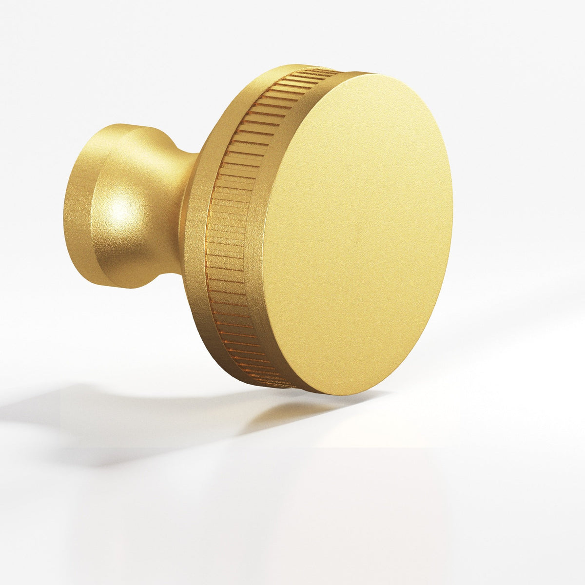 Colonial Bronze 583 Coined Sandwich Knob, 1 in Diameter - Frost Brass™