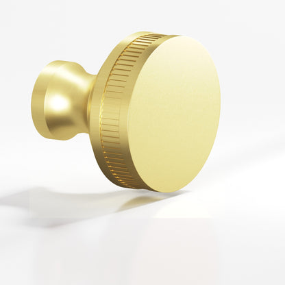 Colonial Bronze 584BB Coined Sandwich Back-to-Back Shower Door Knob Kit, 1-1/4 in Diameter - Matte Satin Brass