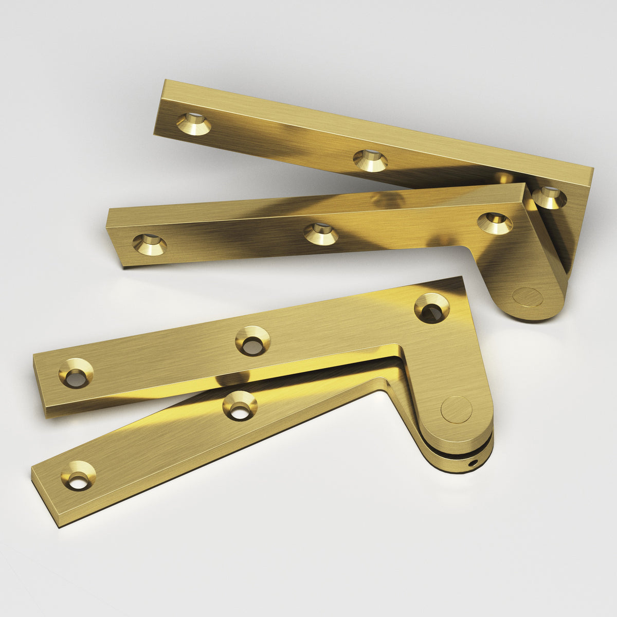 Colonial Bronze 5FH Removable Flat-Head Pin Pivot Hinge, 4-3/8 in (Pair)