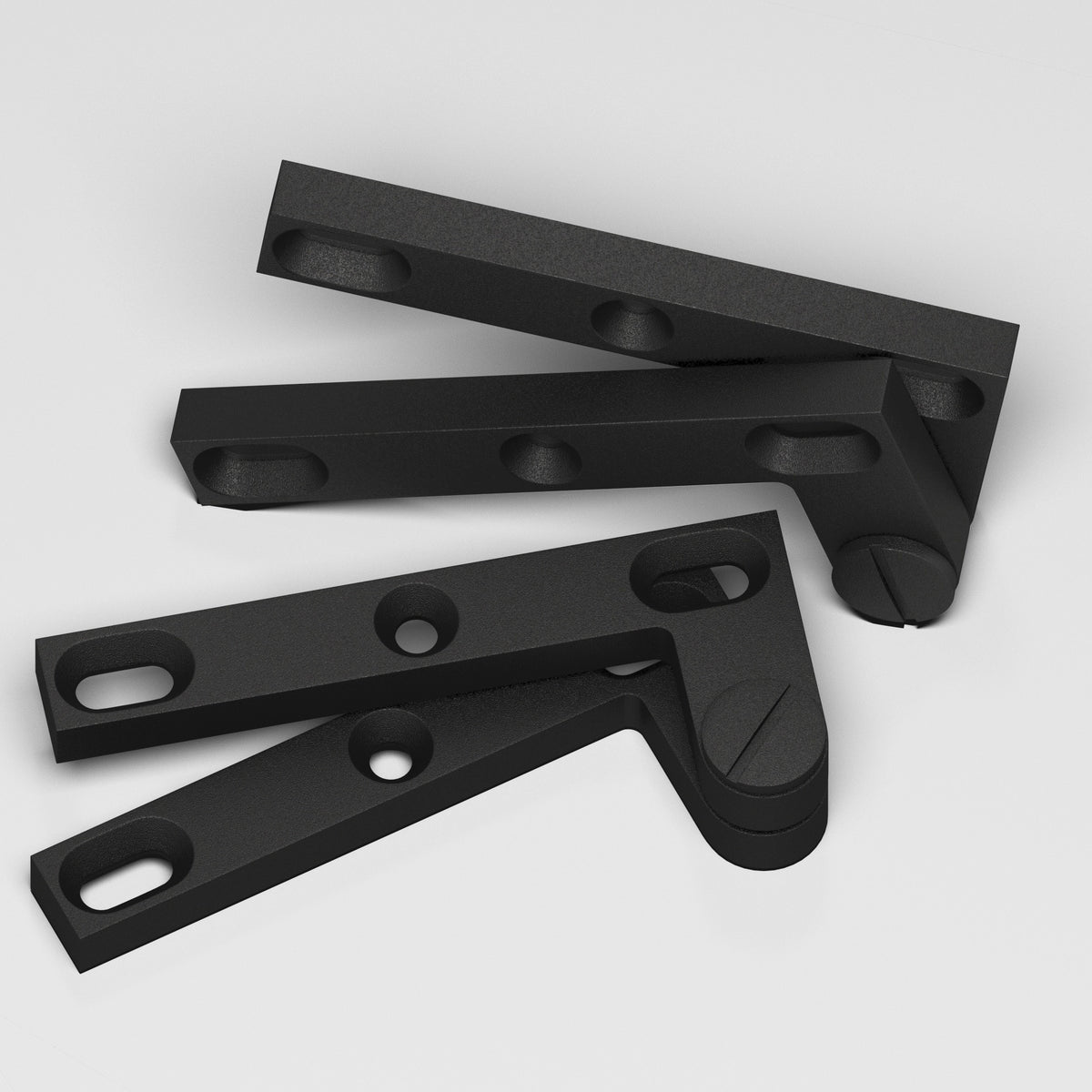 Colonial Bronze 6 Removable Screw Pivot Hinge, 4-3/8 in (Pair) - Frost Black™