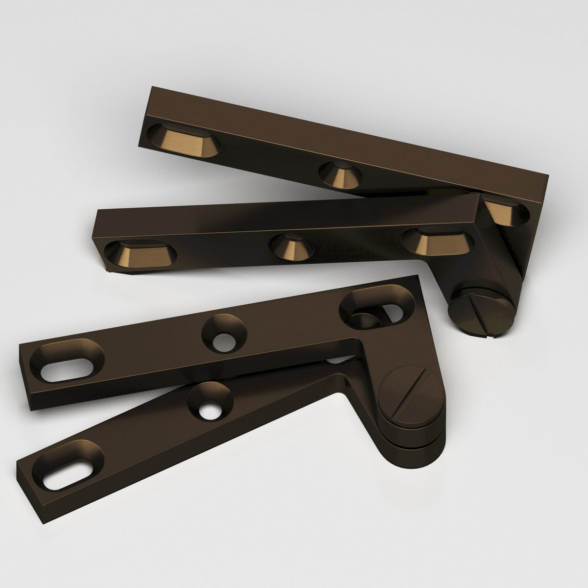Colonial Bronze 6 Removable Screw Pivot Hinge, 4-3/8 in (Pair) - Oil Rubbed Bronze
