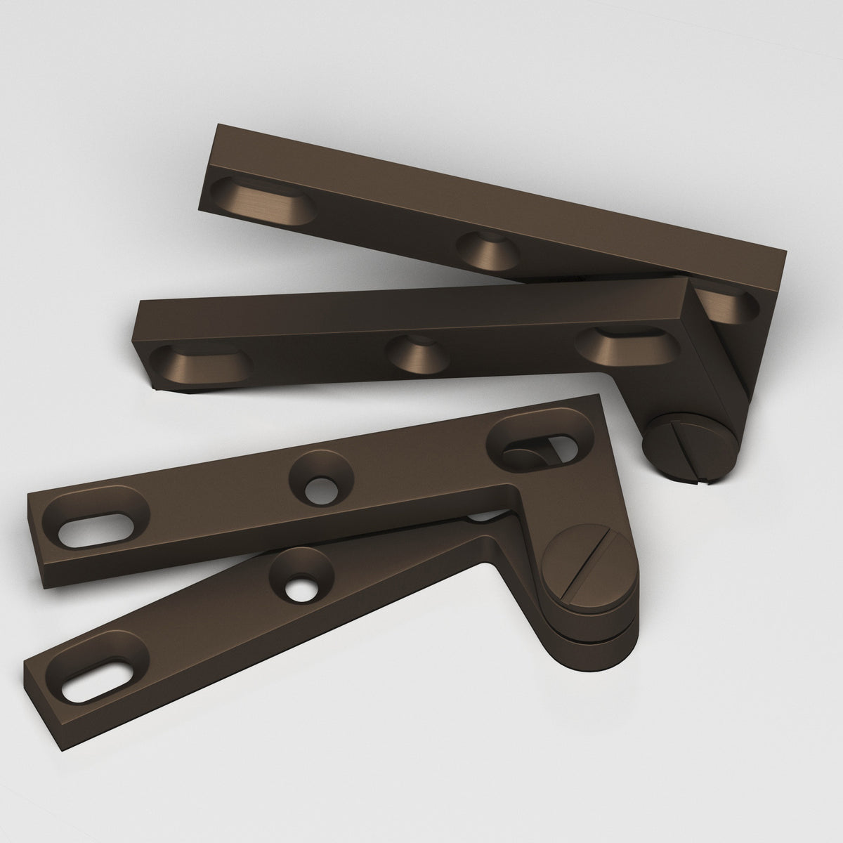 Colonial Bronze 6 Removable Screw Pivot Hinge, 4-3/8 in (Pair) - Heritage Bronze