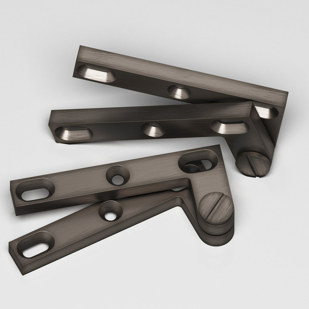 Colonial Bronze 6 Removable Screw Pivot Hinge, 4-3/8 in (Pair) - Pewter