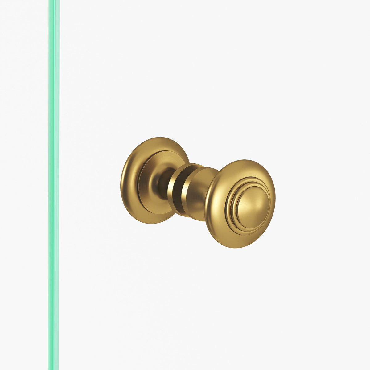 Colonial Bronze 675BB Tiered Button Back-to-Back Shower Door Knob Kit, 1-3/8 in Diameter