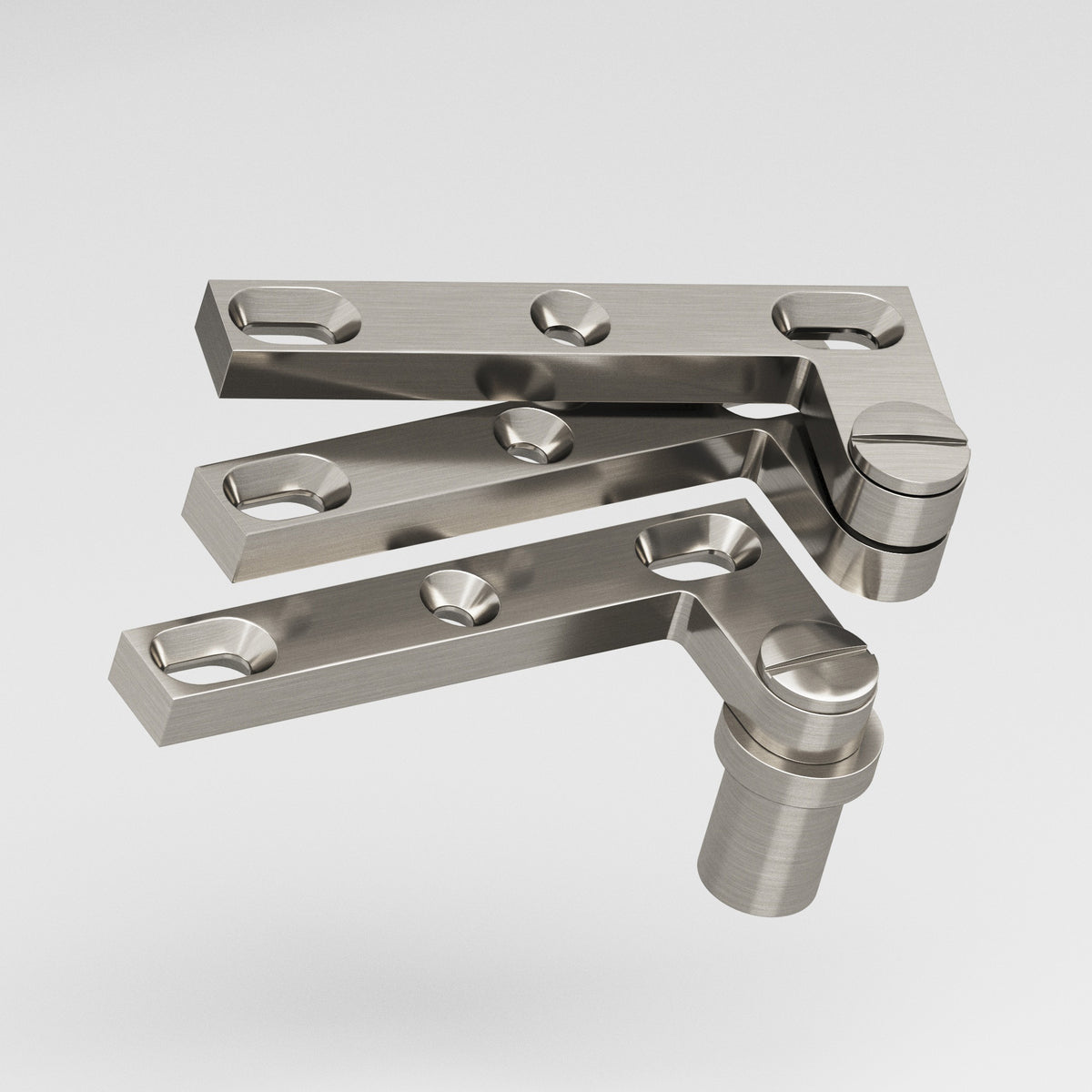 Colonial Bronze 6B Removable Screw Pivot Hinge for #8 Pivot Base (Pair) - Satin Nickel