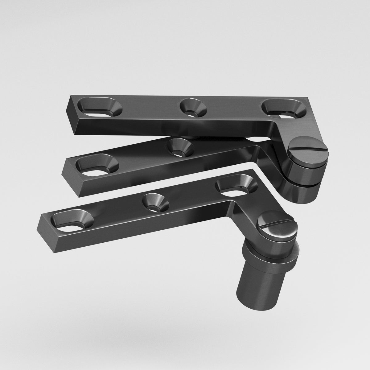 Colonial Bronze 6B Removable Screw Pivot Hinge for #8 Pivot Base (Pair) - Graphite