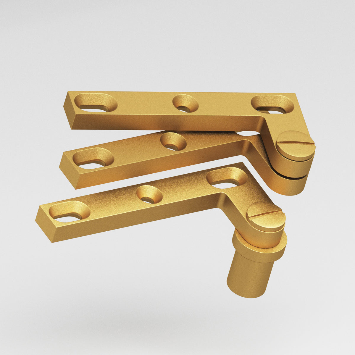 Colonial Bronze 6B Removable Screw Pivot Hinge for #8 Pivot Base (Pair) - Frost Brass™