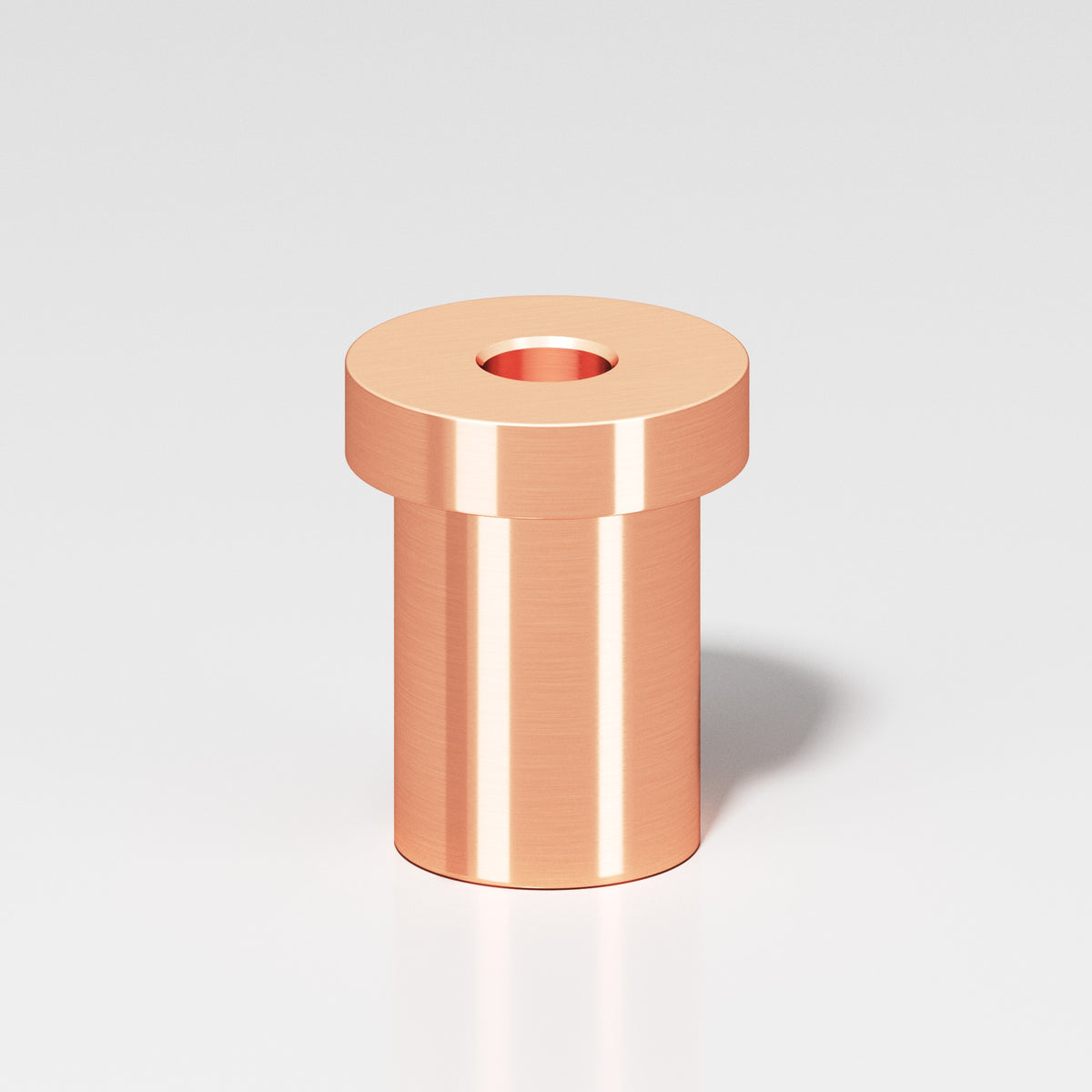 Colonial Bronze 8 Pivot Hinge Floor Base for 6B and 6FHB Hinges - Satin Copper