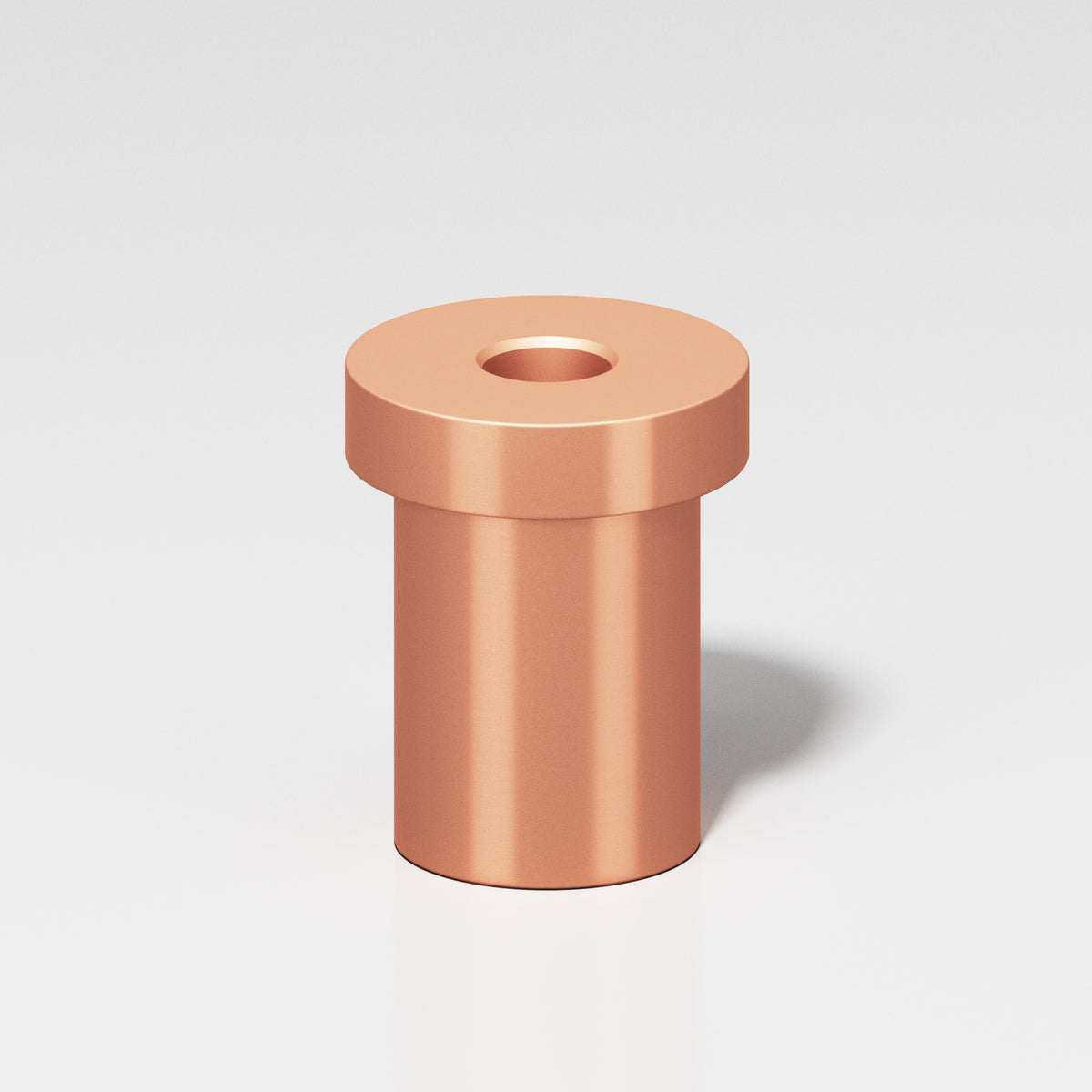 Colonial Bronze 8 Pivot Hinge Floor Base for 6B and 6FHB Hinges - Matte Satin Copper