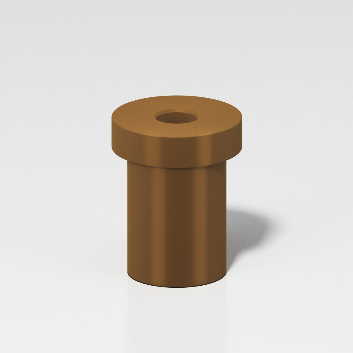 Colonial Bronze 8 Pivot Hinge Floor Base for 6B and 6FHB Hinges - Matte Light Statuary Bronze