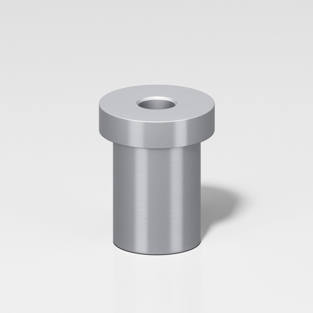 Colonial Bronze 8 Pivot Hinge Floor Base for 6B and 6FHB Hinges - Matte Satin Chrome