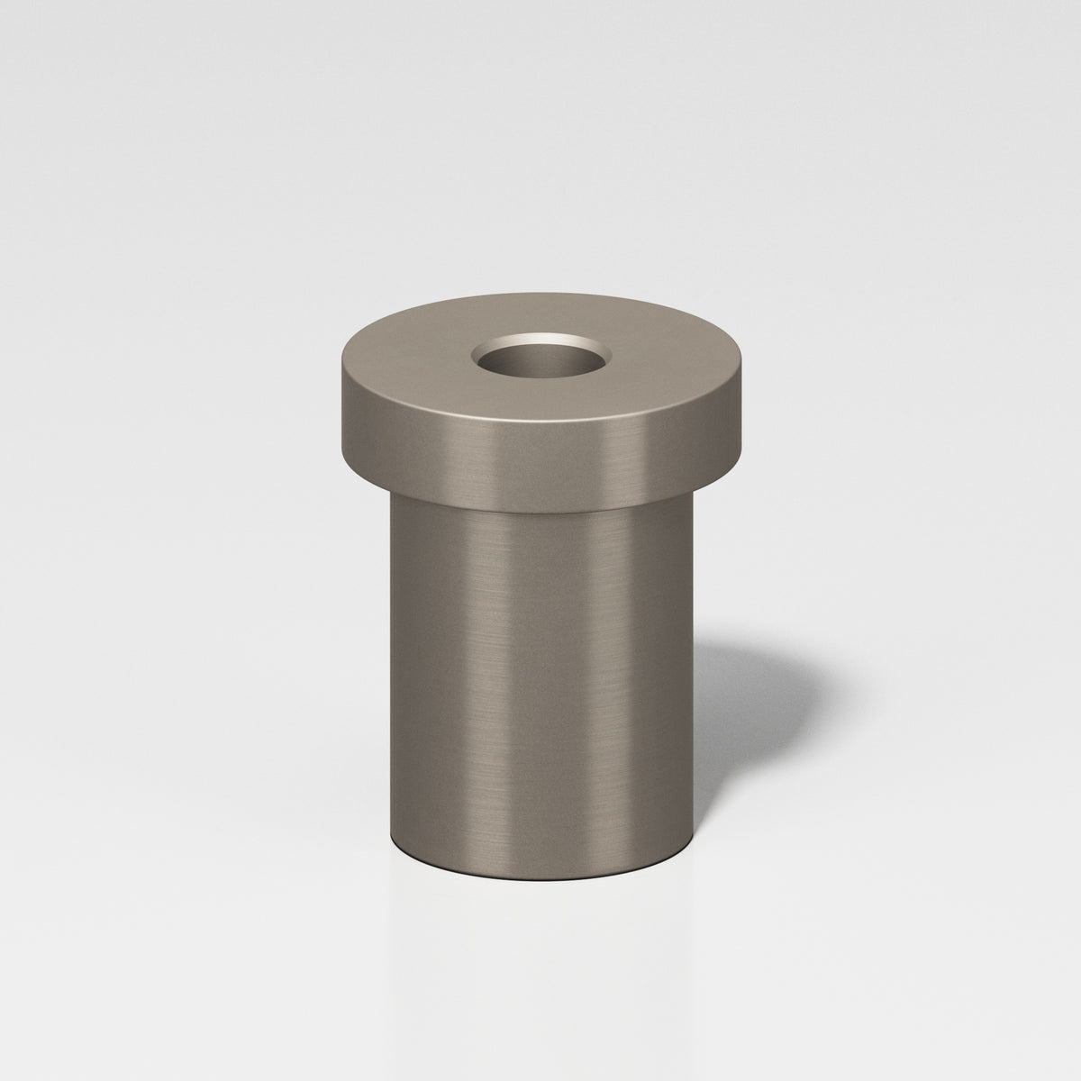 Colonial Bronze 8 Pivot Hinge Floor Base for 6B and 6FHB Hinges - Matte Pewter