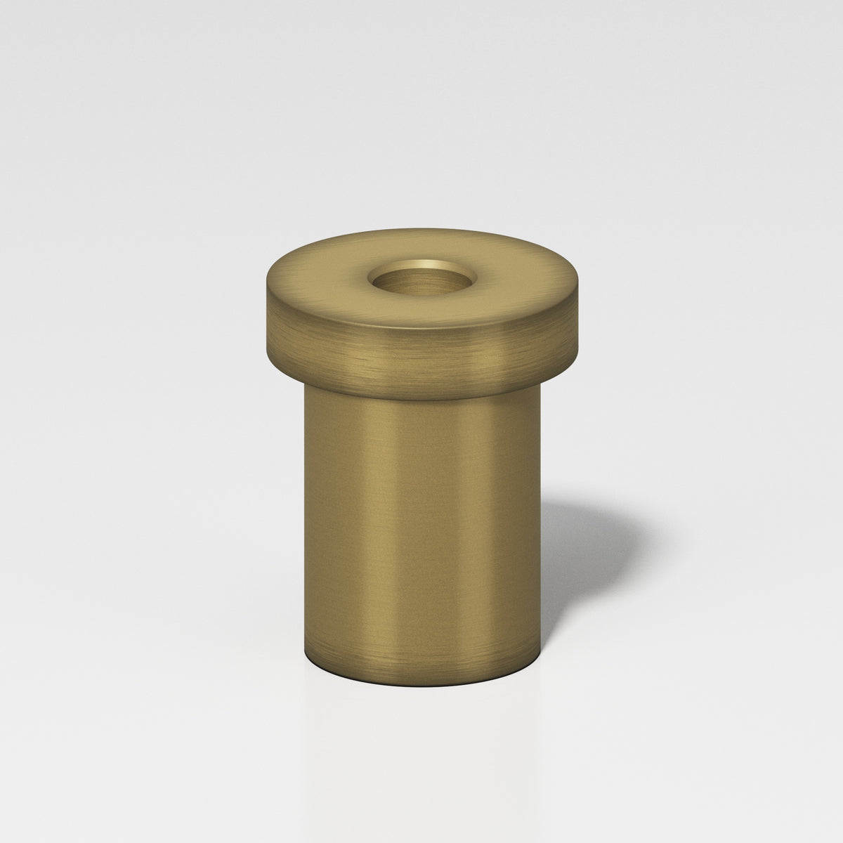 Colonial Bronze 8 Pivot Hinge Floor Base for 6B and 6FHB Hinges - Matte Antique Satin Brass