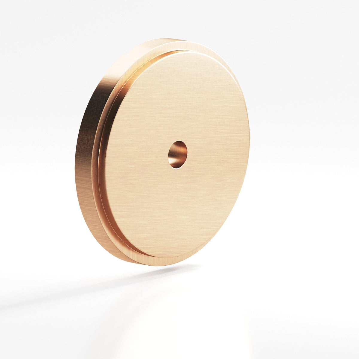 Colonial Bronze 9622 Stepped Round Backplate, 1-3/4 in Diameter, for 8-32 Screw - Satin Bronze