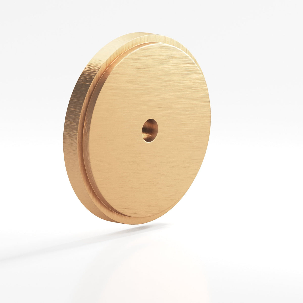 Colonial Bronze 9622 Stepped Round Backplate, 1-3/4 in Diameter, for 8-32 Screw - Matte Satin Bronze