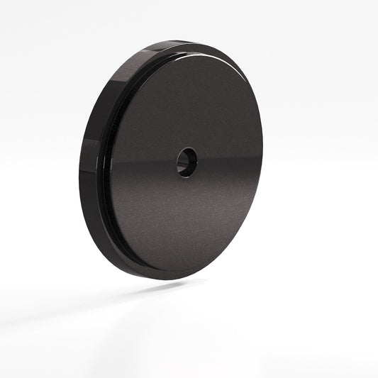 Colonial Bronze 9622 Stepped Round Backplate, 1-3/4 in Diameter, for 8-32 Screw