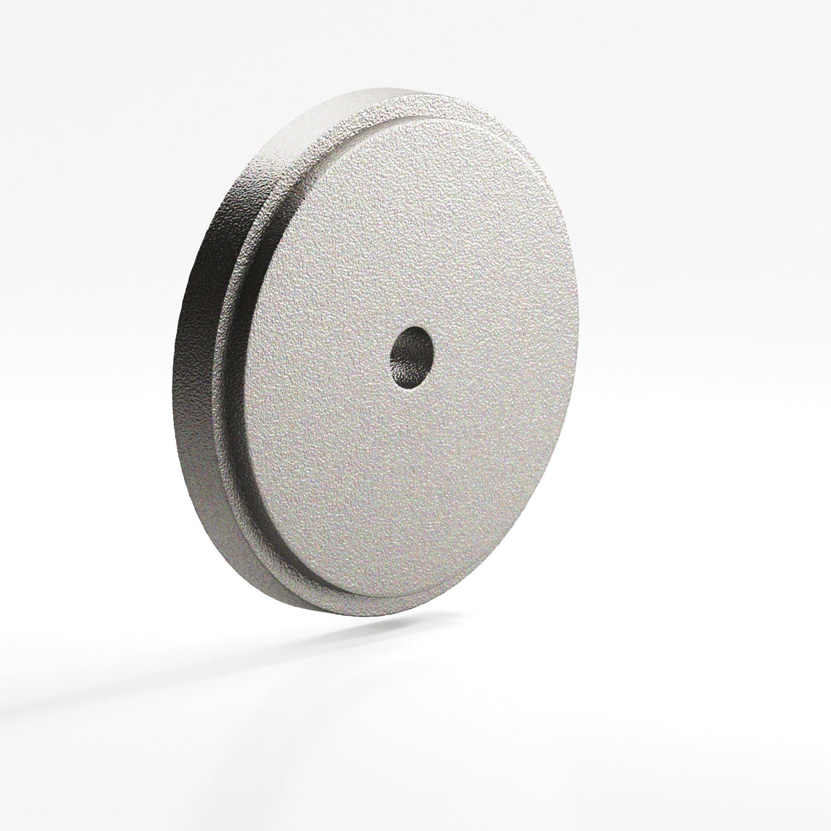Colonial Bronze 9620 Stepped Round Backplate, 1-1/4 in Diameter, for 8-32 Screw - Frost Nickel™